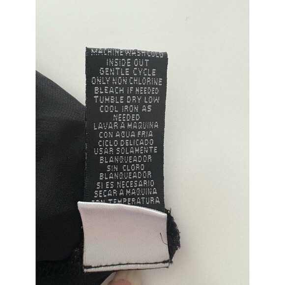 Madison Paige Blouse Size 1X Black Sheer Button Front Whimsigoth Witchy Romance - Picture 15 of 16